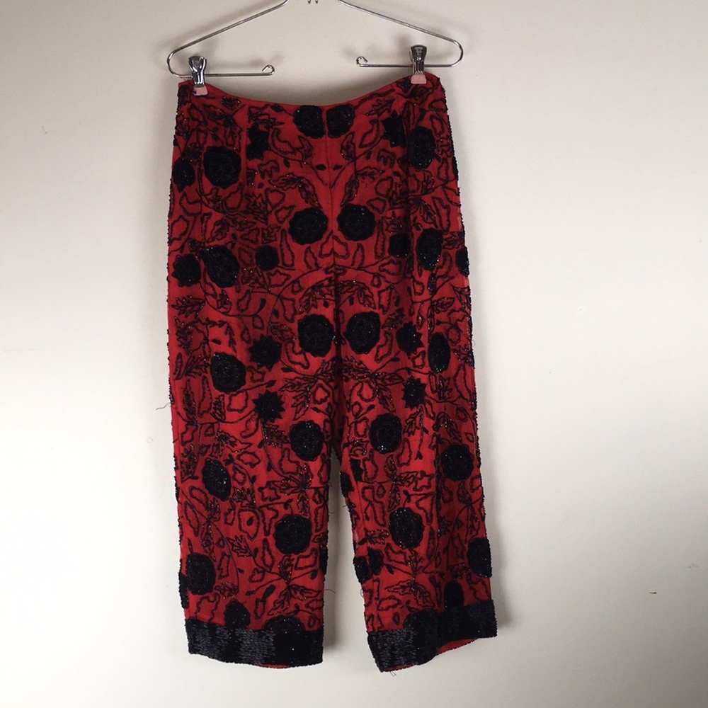 Vintage beaded pants